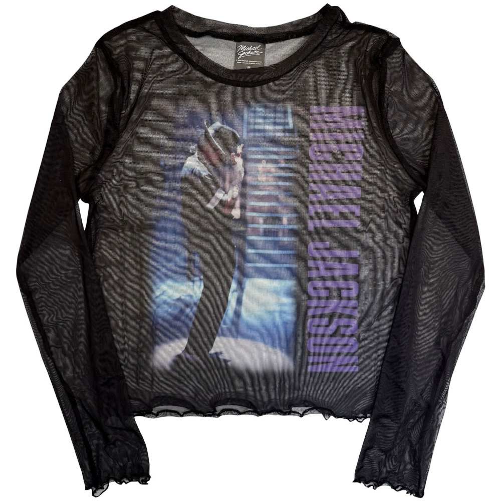 Michael Jackson - Beat It Crop top - Zwart